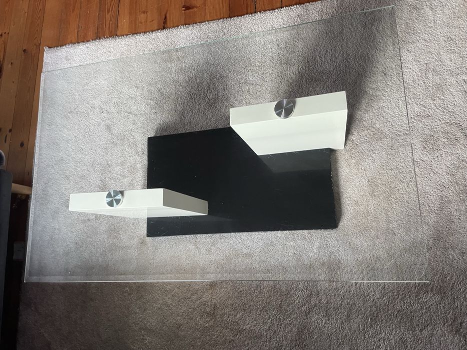 Холна маса стъклена правоъгълна