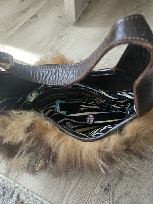 Geantă damă Gucci ,originală 100%, din blană naturală