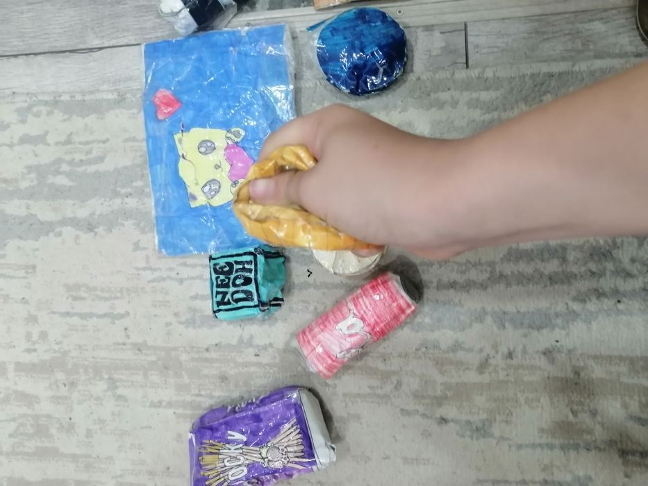 Сквиш из бумаги бу