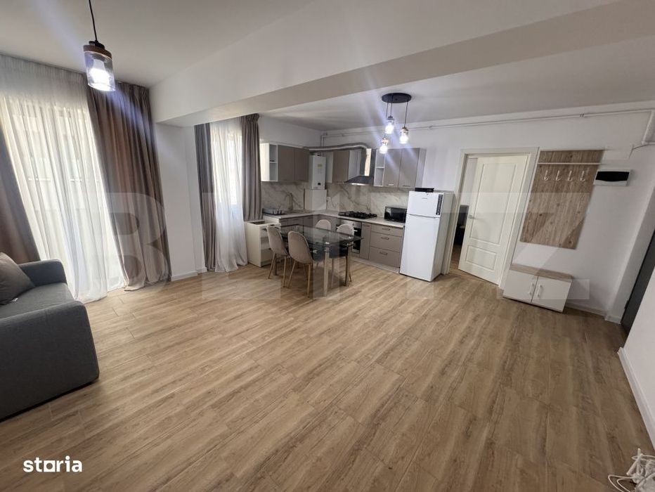 Apartament 3 camere-2 bai,  incalzire in pardoseala, zona Panoramic