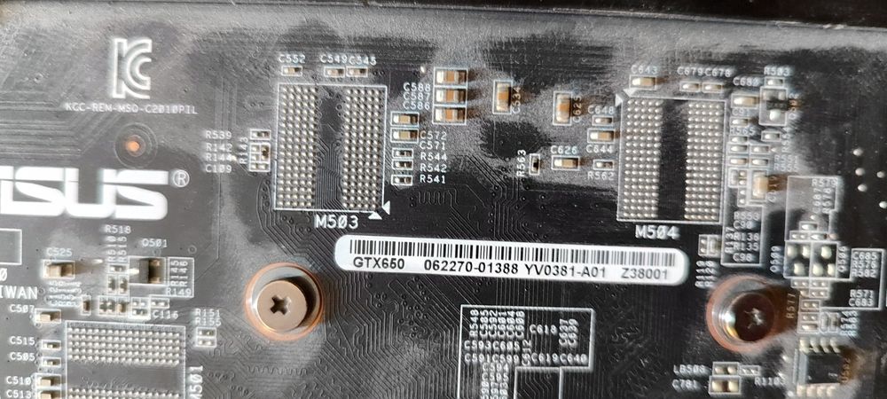 Продам видеокарту GTX 650