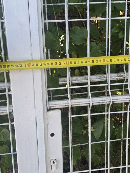 Set 2 porți culisante 7,3 m + poartă pietonală 1 m integrată