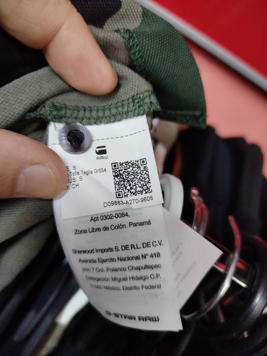 Тениска с яка G-star Raw S , M нова мъжка оригинална Джи стар