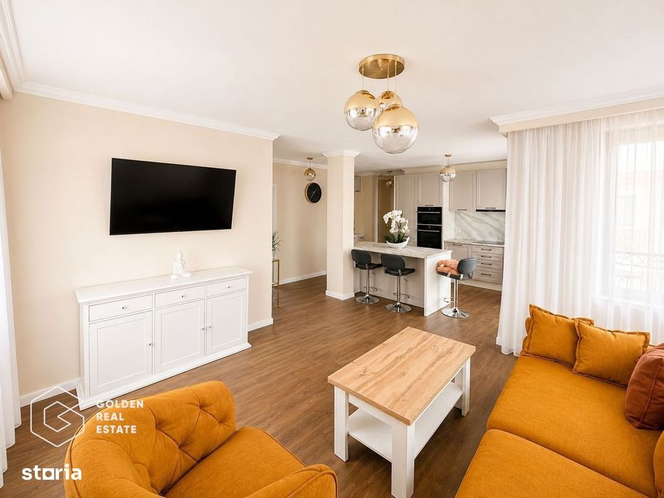 Apartament premium, zona Subcetate, 3 camere, 2 bai, loc parcare, sala
