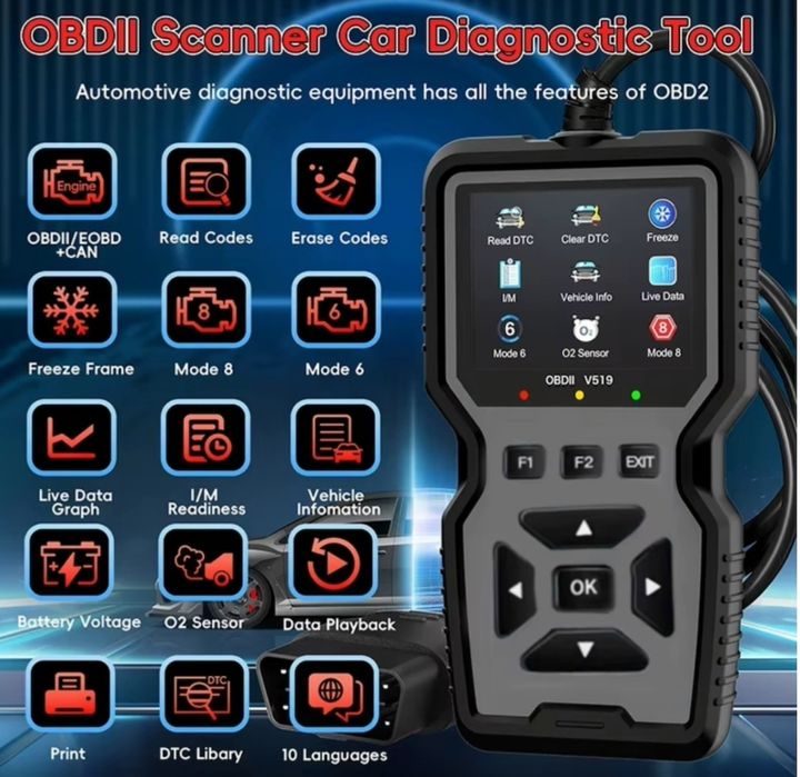 Tester Diagnoza Auto V519 OBD2