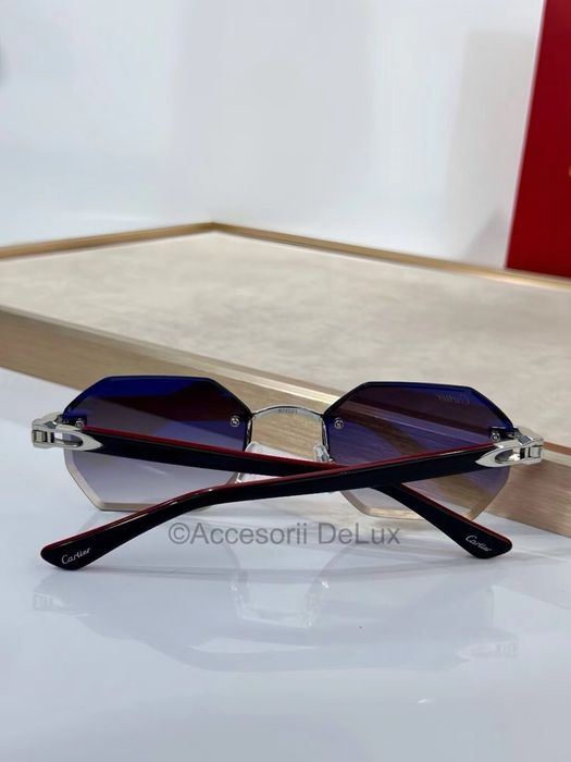 Ochelari de Soare Cartier CT0439S Noi Full Box Photochromic Lens [Verificare Colet]