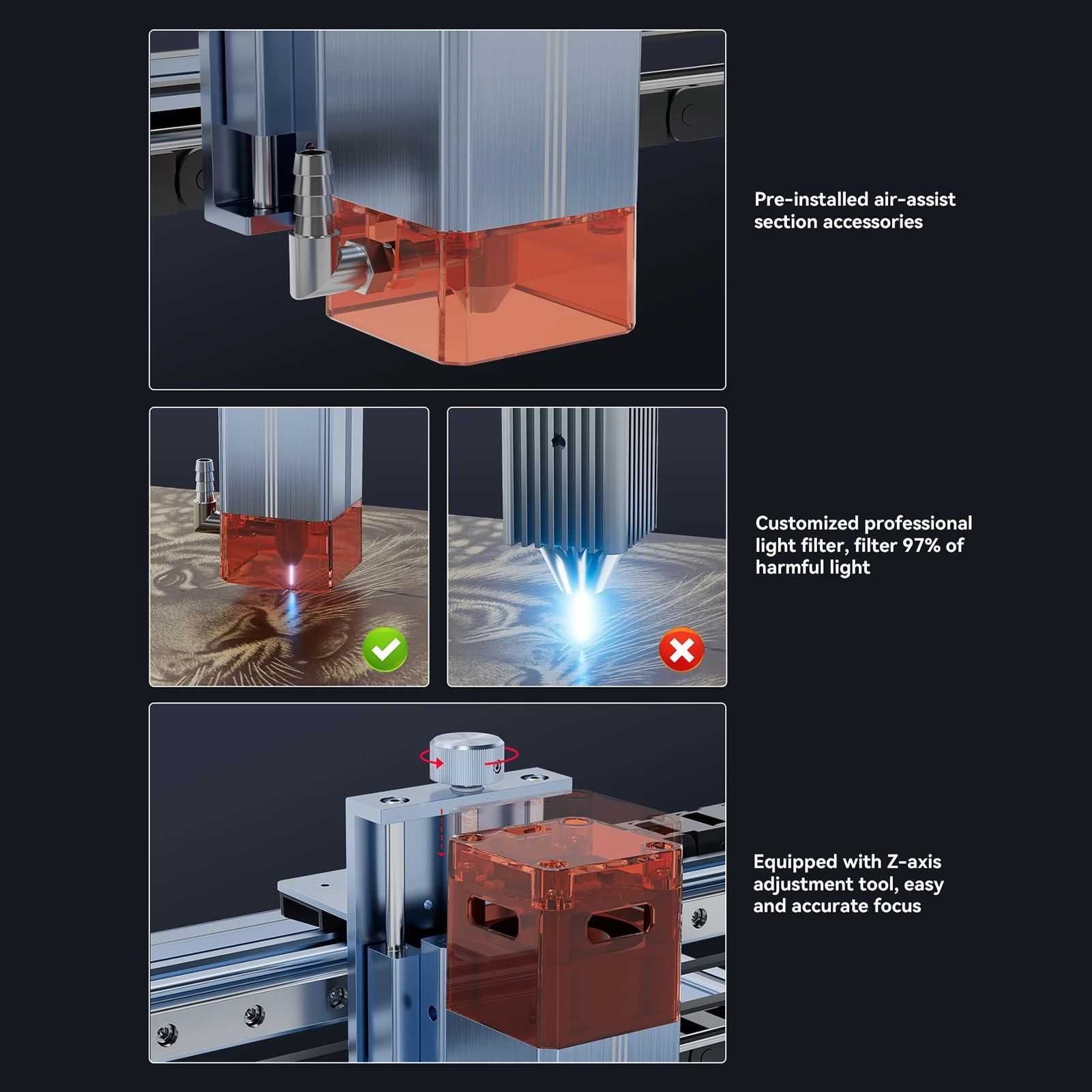 ATOMSTACK Maker A10 V2 12W CNC лазер лазерно гравиране гр. Варна ...