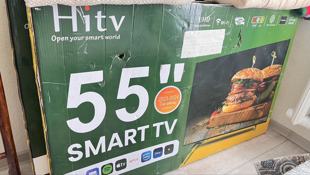 Продам телевизор новый Hitv !