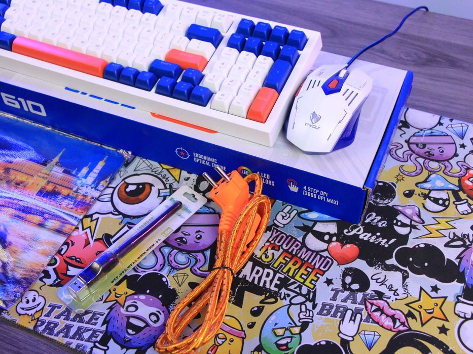 O'yinlar va montaj uchun katta ekranli komplekt