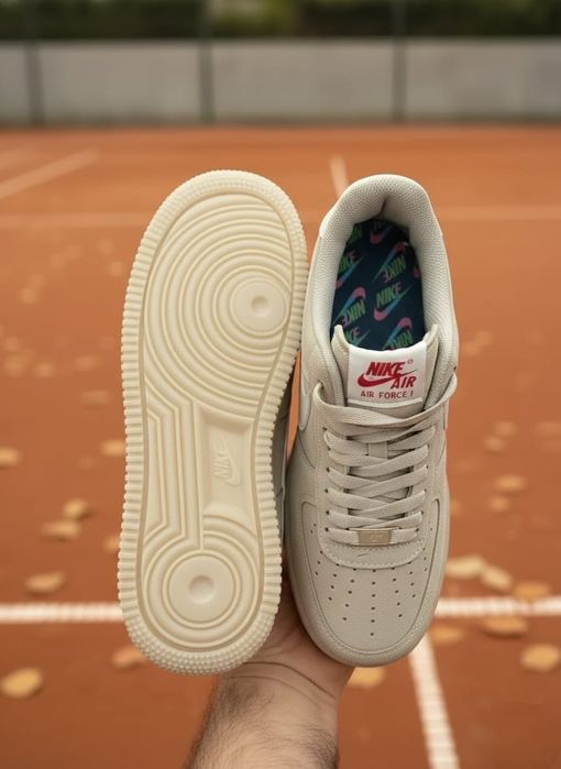 Air Force 1 Bej - Adidasi Barbati