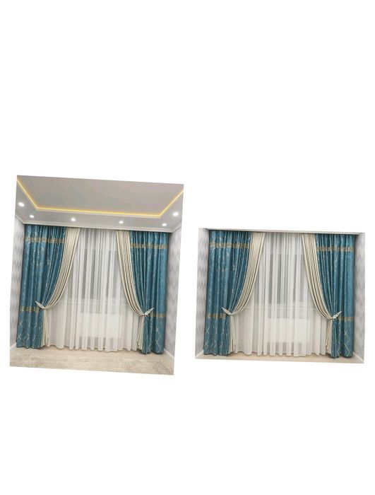 Продам шторы и тюль