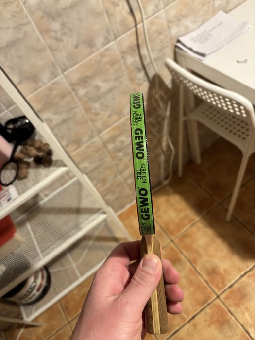 Paleta profi tenis de masa - Lemn Hinoki & fețe Yinhe Big Dipper