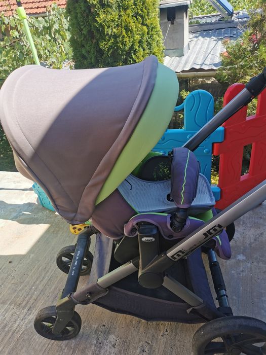 Детска количка JANE с два КОША, оригинален чадър JANE, постелка MOON
