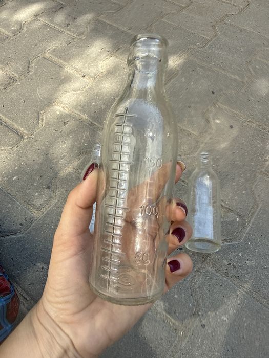 Колба, бутылка стеклянная