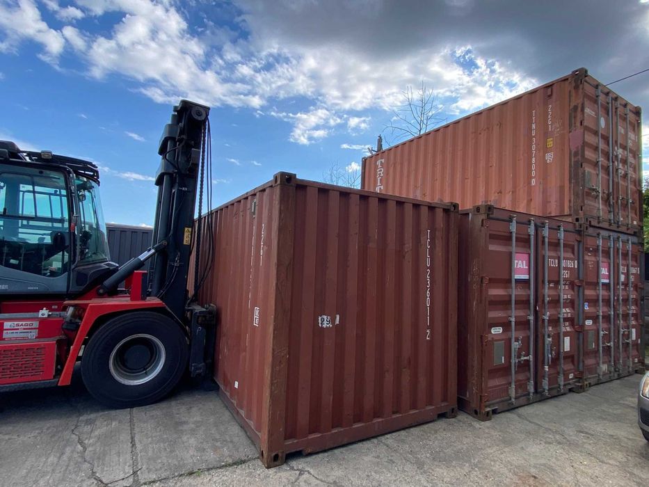 Container depozitare 40’ SH – volum mare, metalic, robust - importator direct, vanzari din stoc