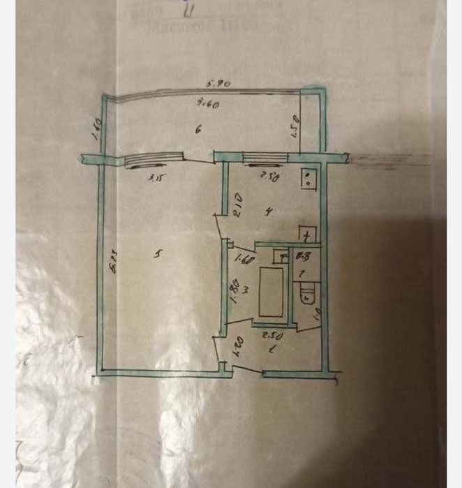 Продается квартира ТТЗ-1, стадион Локомотив 1/2/4