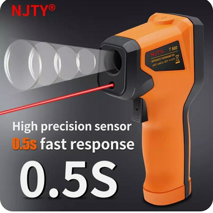 Пирометр термометр бесконтактный, цифровой инфкрасный термометр
