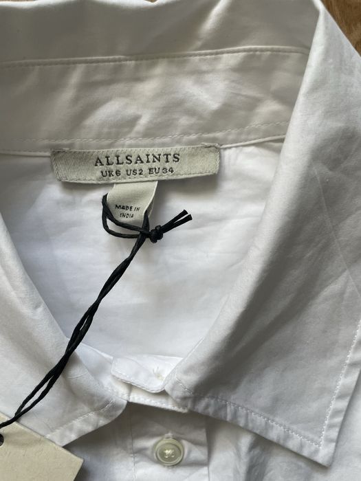 ALLSAINT Imogen Shırt Dress/Нова дамска риза Тип рокля UK 6/US 2