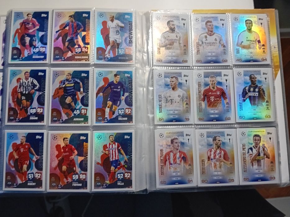 Продавам нови Match attax 25/26 футболни карти.