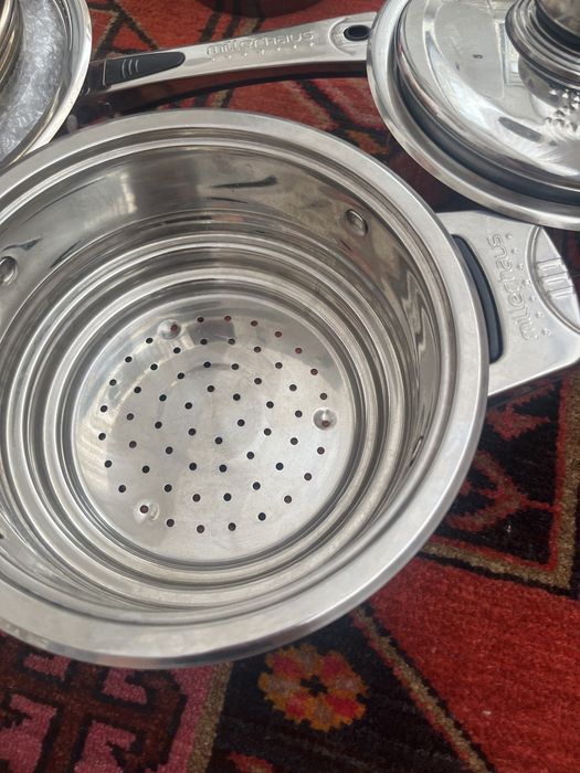 Набор кастрюлей сталь