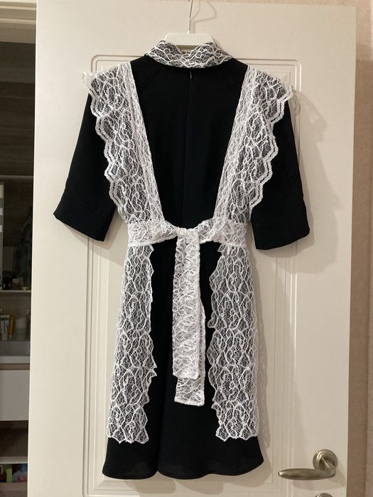 Школьное платье и фартук