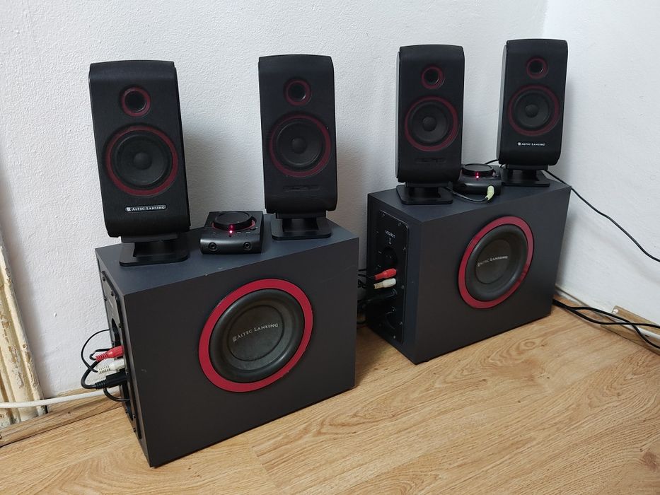 Vând 2 sisteme de boxe Altec Lansing