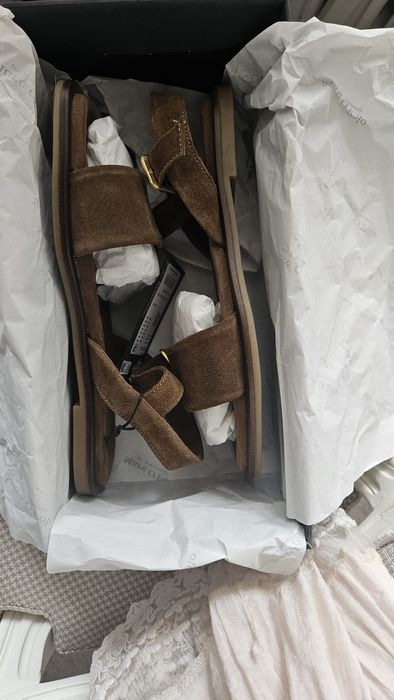 Marc'o polo набук дамски сандали