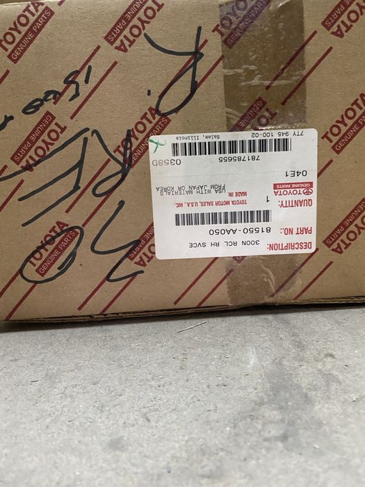 Задний стоп camry 30 америка