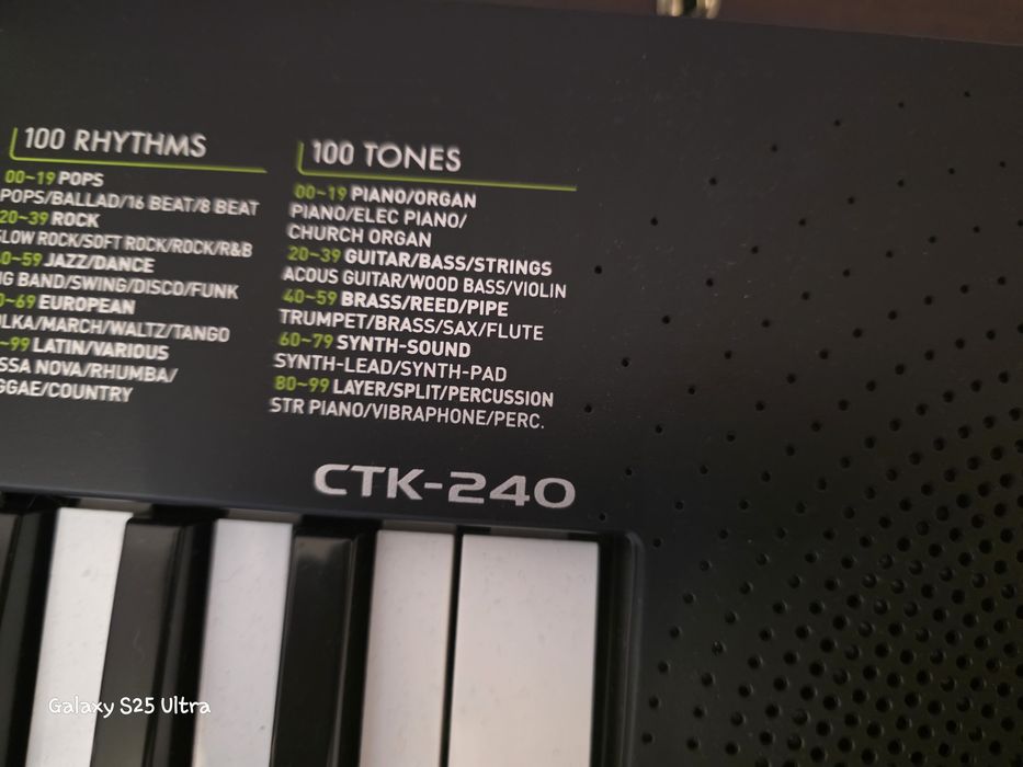 Синтезатор Casio CTK-240