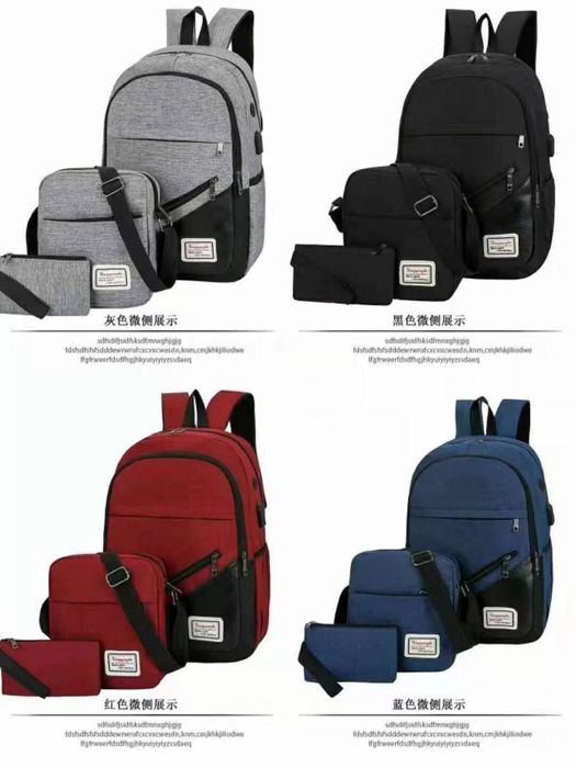 Набор рюкзак + сумка + клатч (3 в 1) – стиль и удобство каждый день