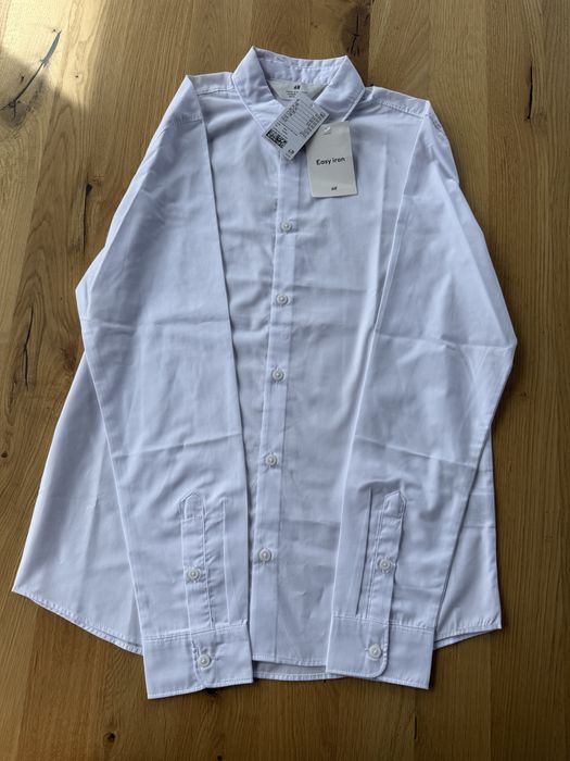 H&M cămașă albă băieți