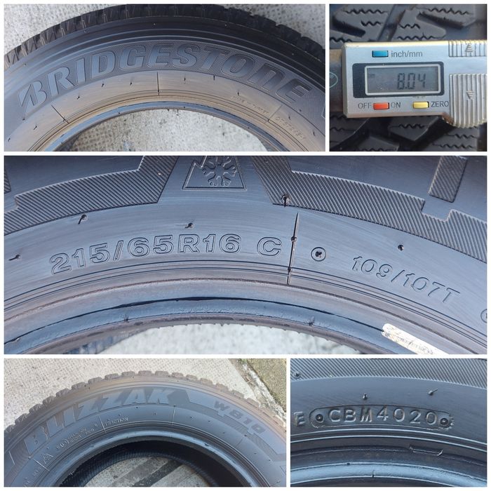 O bucată 215/65 R16C M+S iarnă - una Bridgestone Lassa Falken