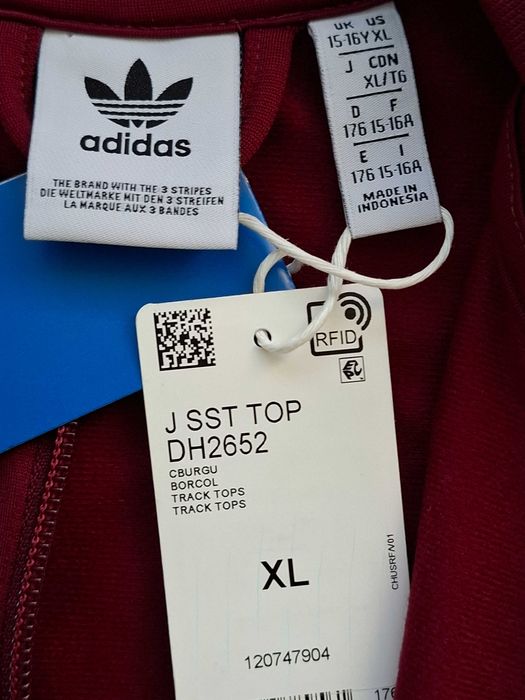 Горница Адидас / Adidas, размер XL за тийнейджъри и по-слаби мъже,