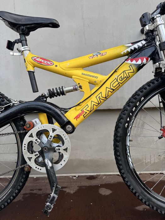 Bicicleta Saracen Havon Mountain Bike Retro Full suspension