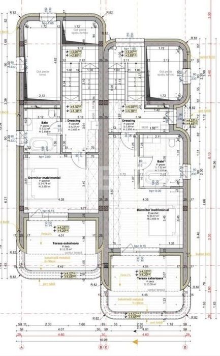 Duplex semifinisat de vanzare in Iris zona Voronet Cluj Napoca