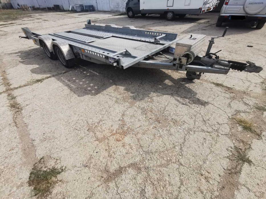 Ifor Williams CT136HD английска двуосна платформа