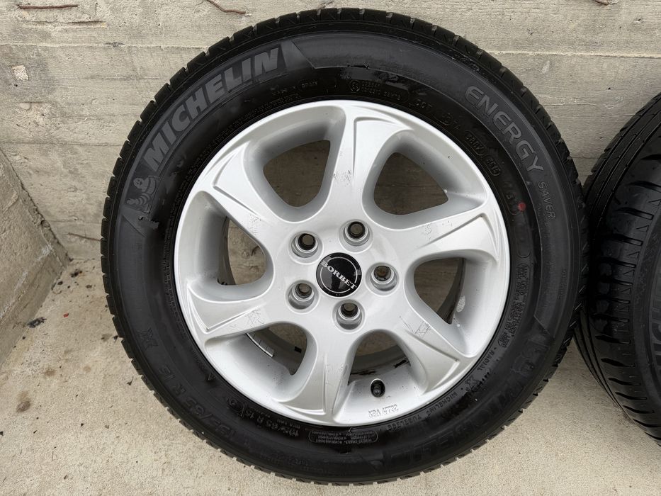Jante Borbet 5x112 VAG VW SKODA AUDI SEAT  | 195/65 R15 Michelin