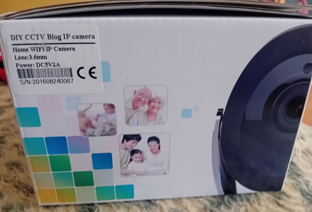 Чисто нова WiFi IP камера за домашна употреба
