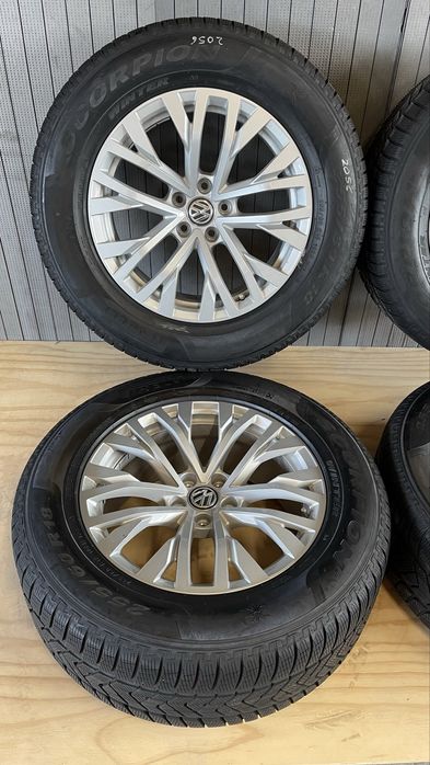 Jante Roți 18 VW Touareg 3 Audi Q7 Q8 Anvelope iarna 255 60 R18