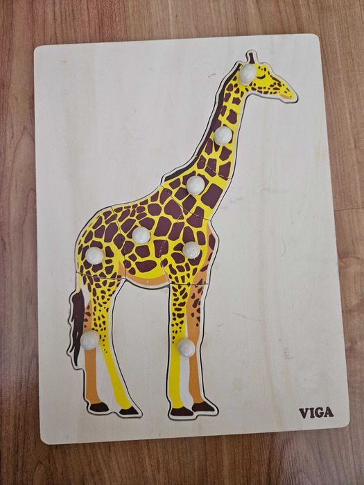 Монтесори пъзели с части на животни