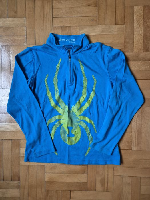 Bluză tehnică Spyder Kids, Strat Unu, Piele de Vițel, Copii - 160 (L)
