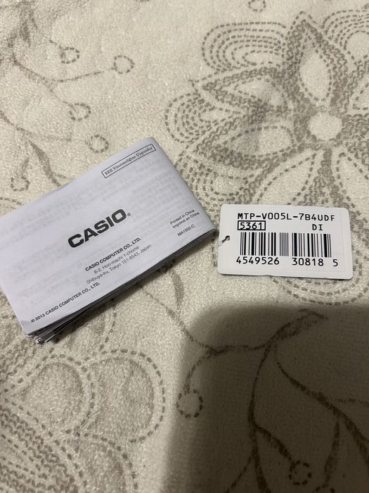 СРОЧНО casio mtp v-006