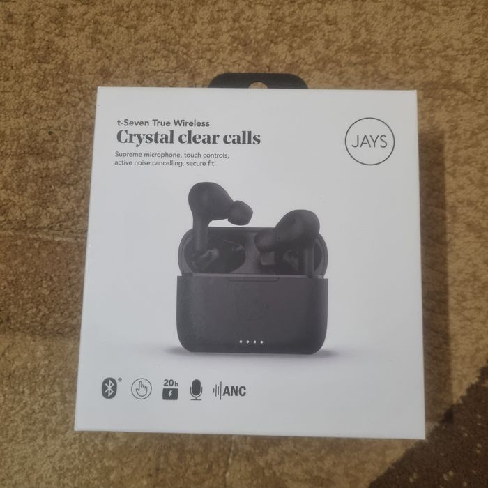 Casti JAYS t-Seven, True Wireless, Bluetooth, In-Ear, Microfon, Noise