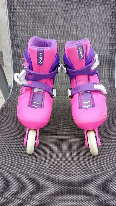 Детски ролери в розово