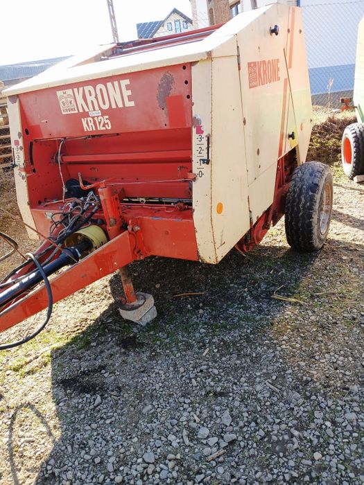 Balotiera rotunda Wolvo R12 super2000 presa baloti krone supertino