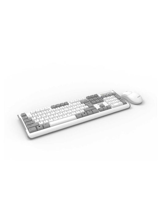Клавиатура + Мышь Acer / OKBOAO / (White & Grey)  / Беспроводной /