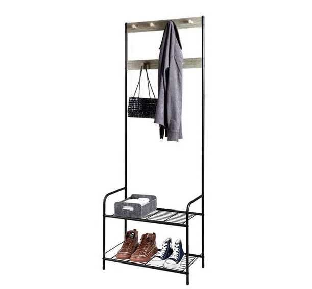 Щендер и закачалка за дрехи и обувки, Етажерка, рафт, 60x30x170 см