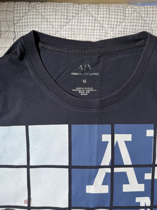 Armani Exchange A|X мъжка graphic тениска NYC, размер M