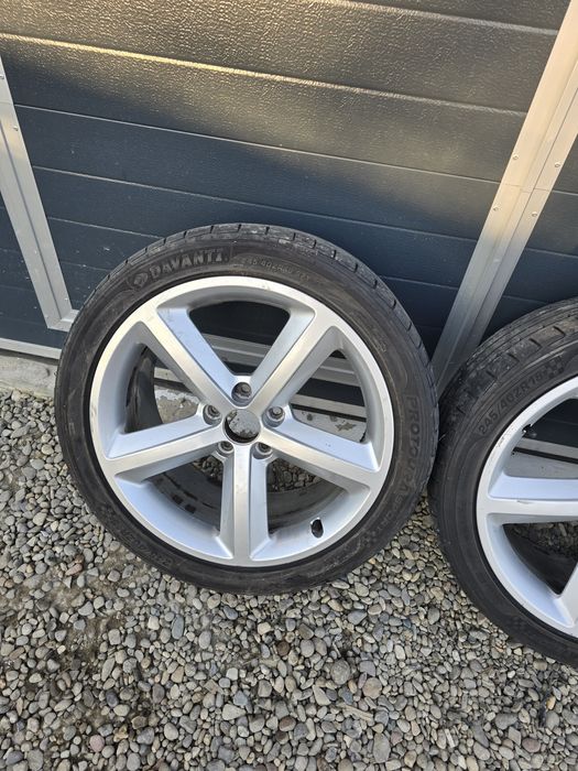 Jante audi A4 sline r18 , anvelope de vara 245 40  r18