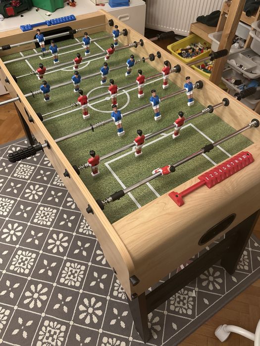 Masa de foosball pliabilă Garlando F3 bare telescopice
